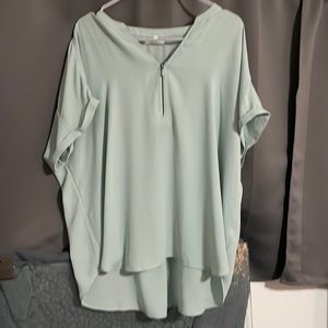 Maurices XL Short Sleeved Dressy Blouse